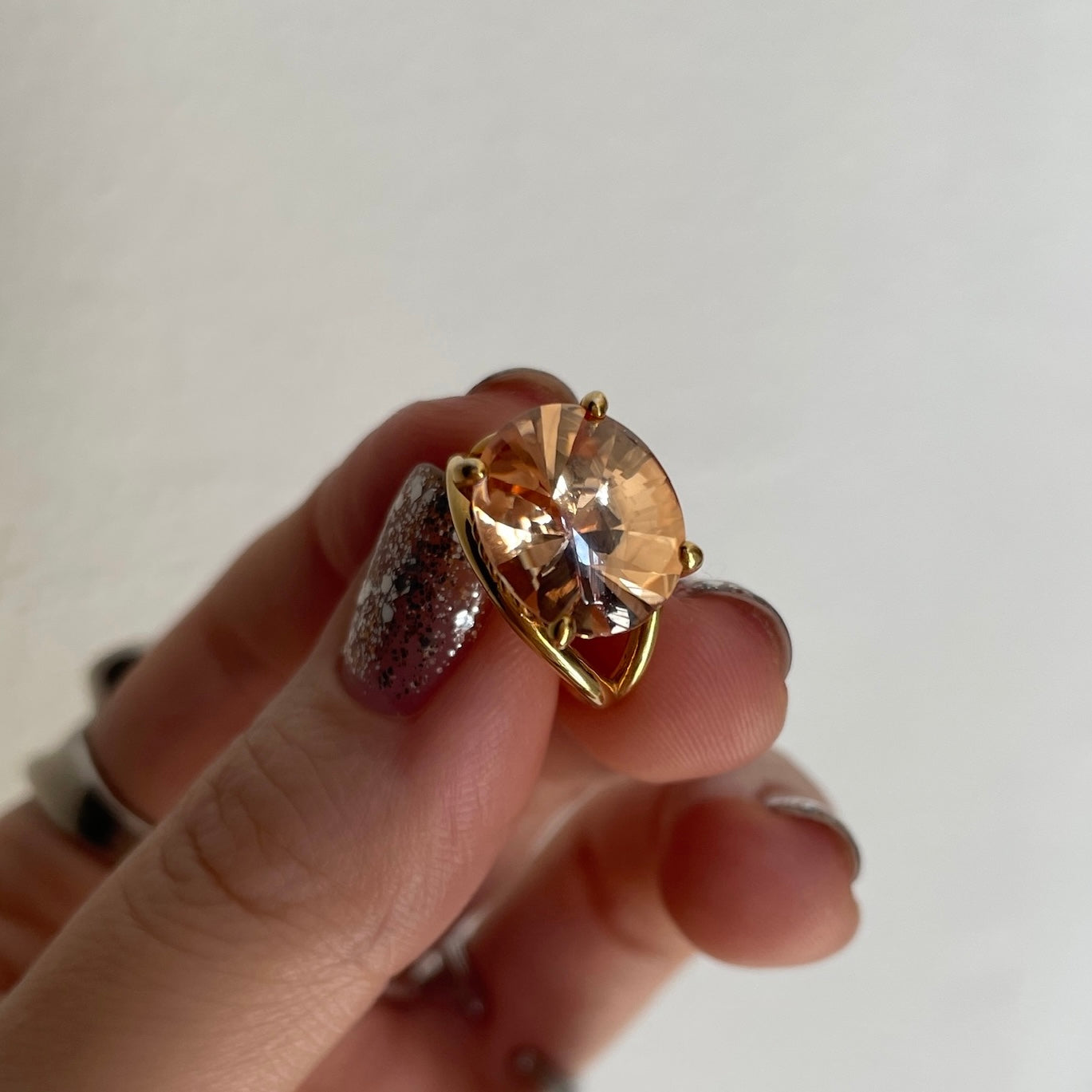 [ cubic champagne  ] reine gold -pinky