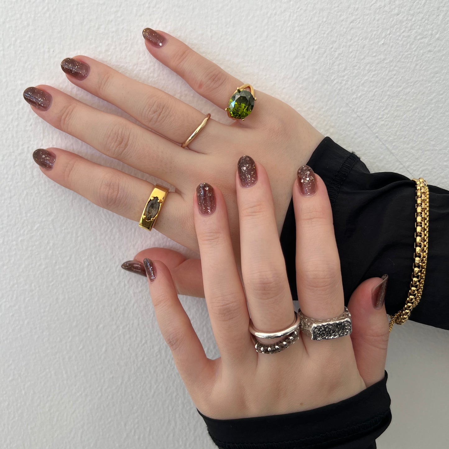 [ olive ] reine -pinky gold