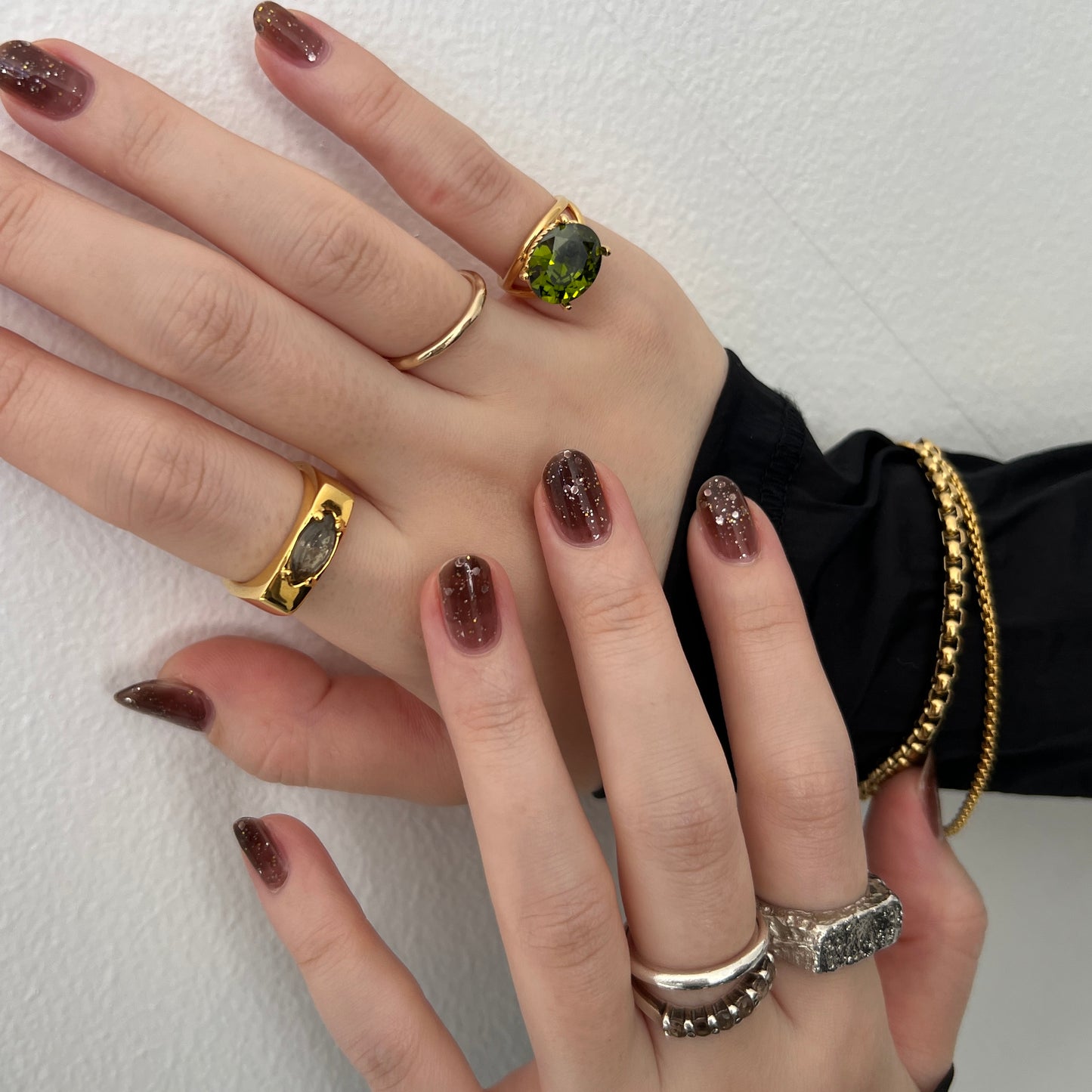 [ olive ] reine -pinky gold