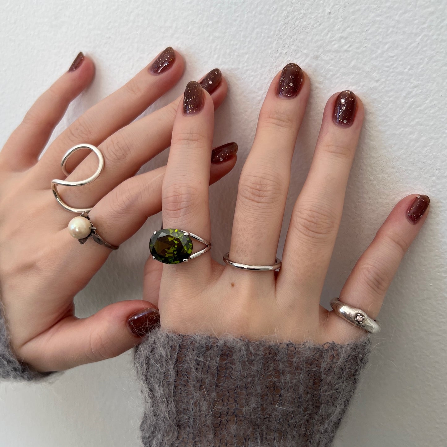 [ olive ] reine silver