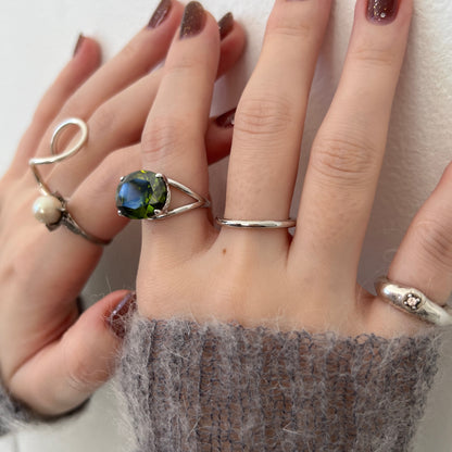 [ olive ] reine silver