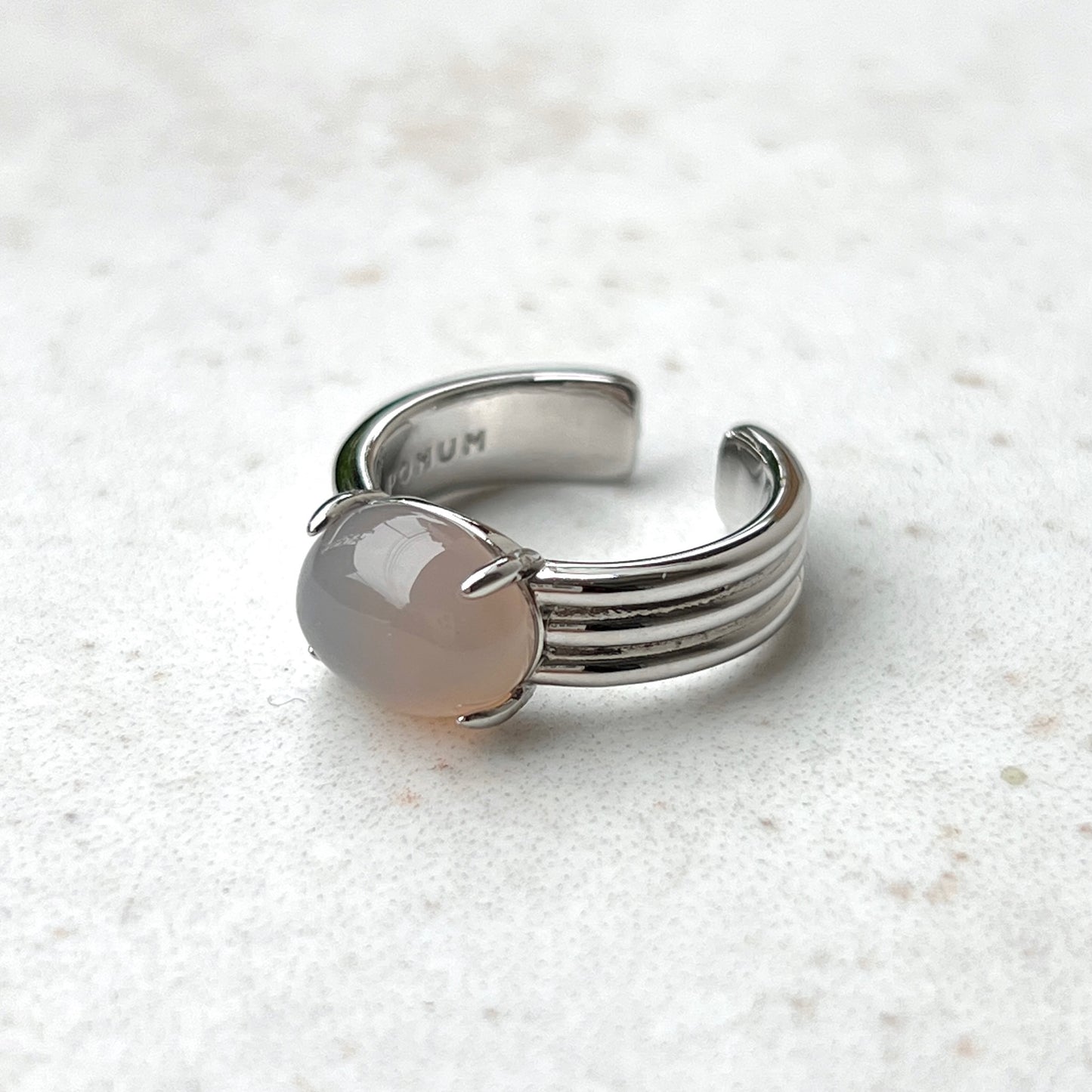 [ gray onyx ]  trois silver