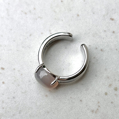 [ gray onyx ]  trois silver