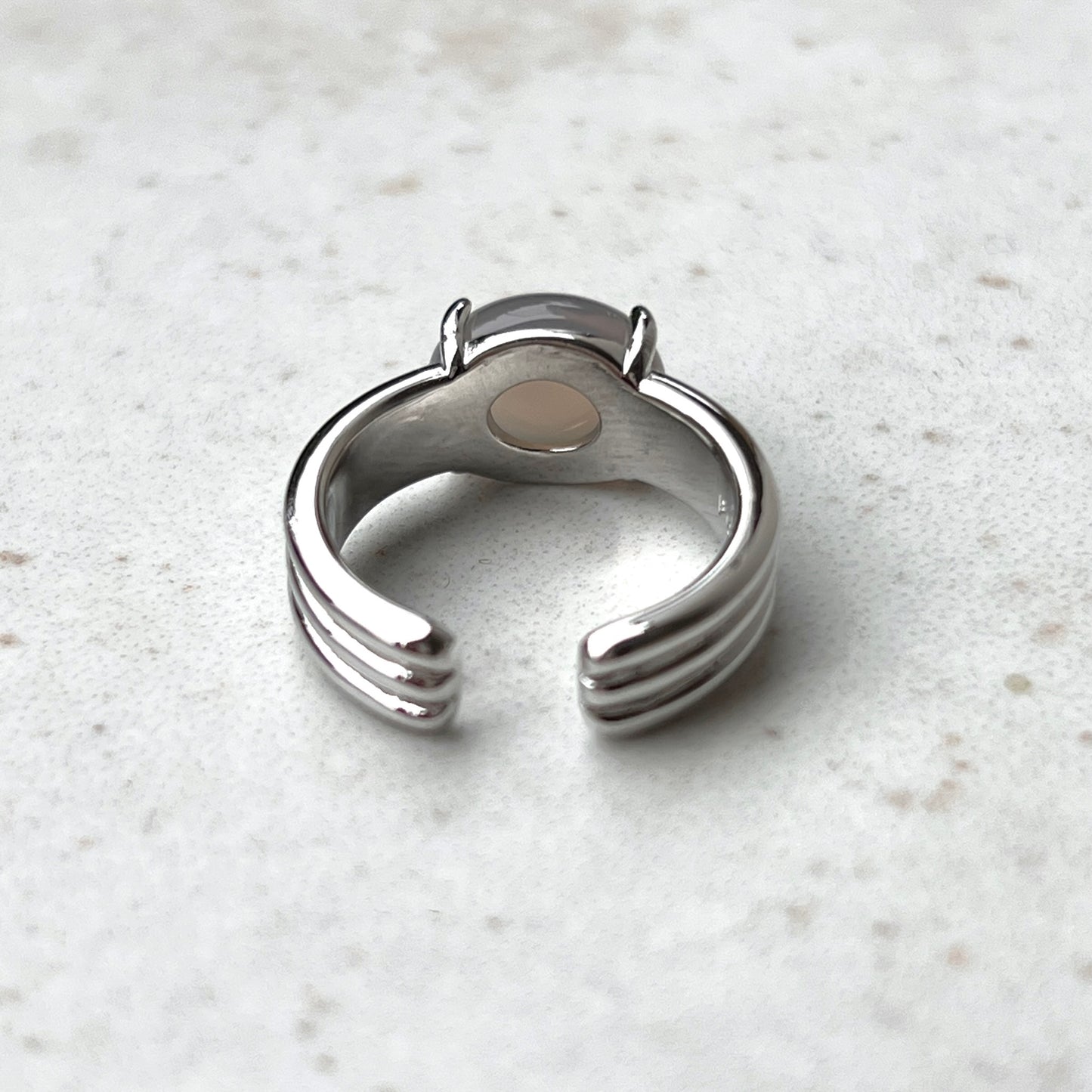 [ gray onyx ]  trois silver