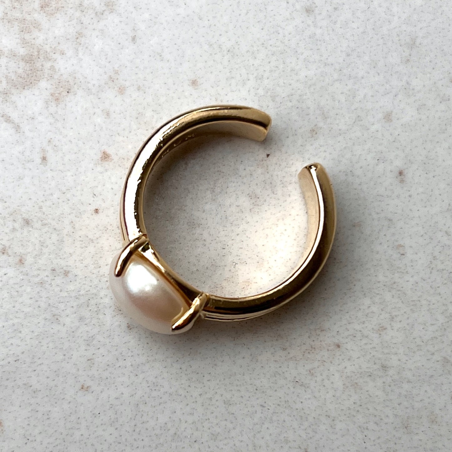 [ vintage pearl ] trois gold