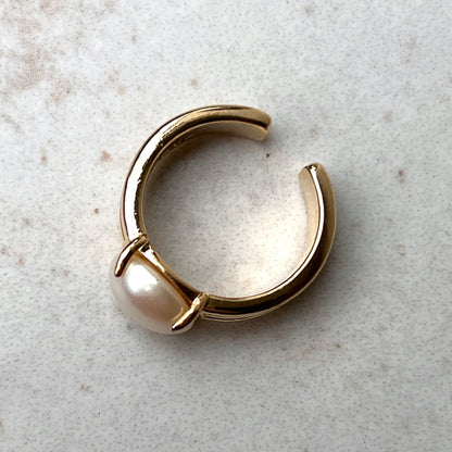[ vintage pearl ] trois gold