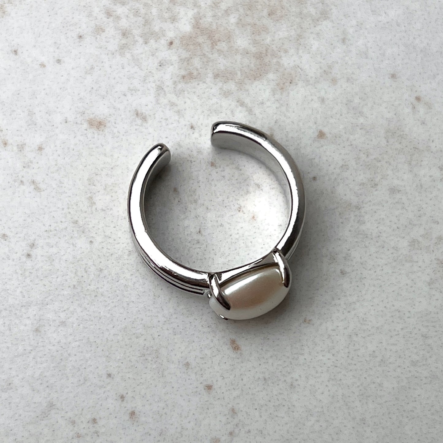 [ vintage pearl ] trois silver