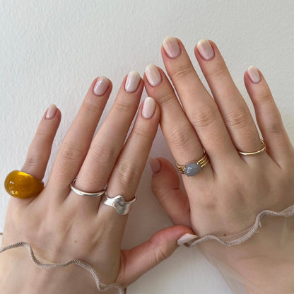 [ gray onyx ]  trois gold