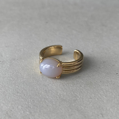 [ gray onyx ]  trois gold