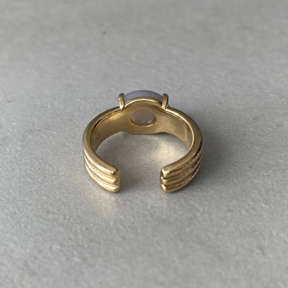 [ gray onyx ]  trois gold