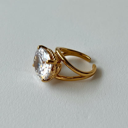 [ clear ] reine -pinky gold