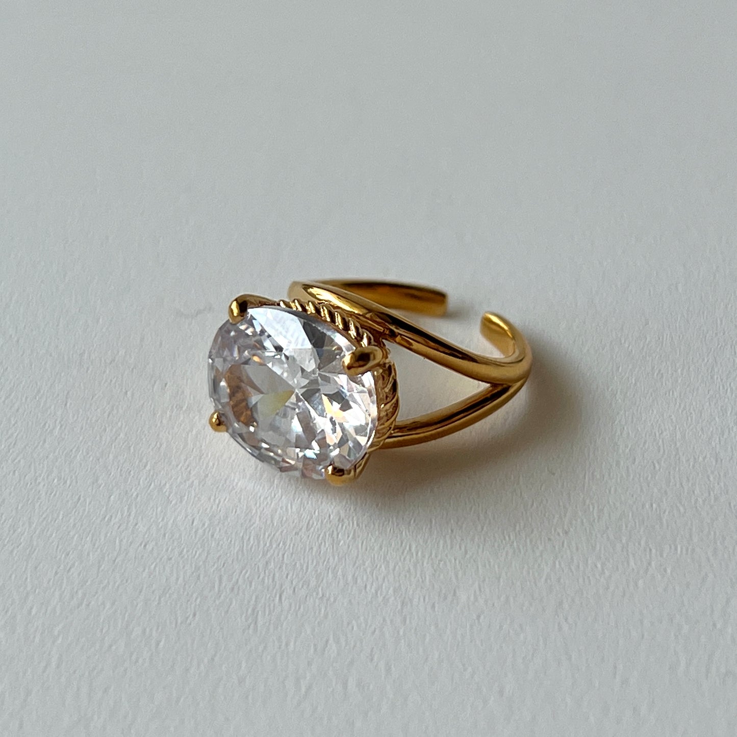 [ clear ] reine -pinky gold