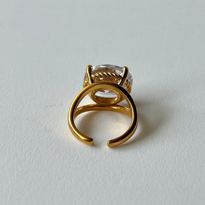 [ clear ] reine -pinky gold