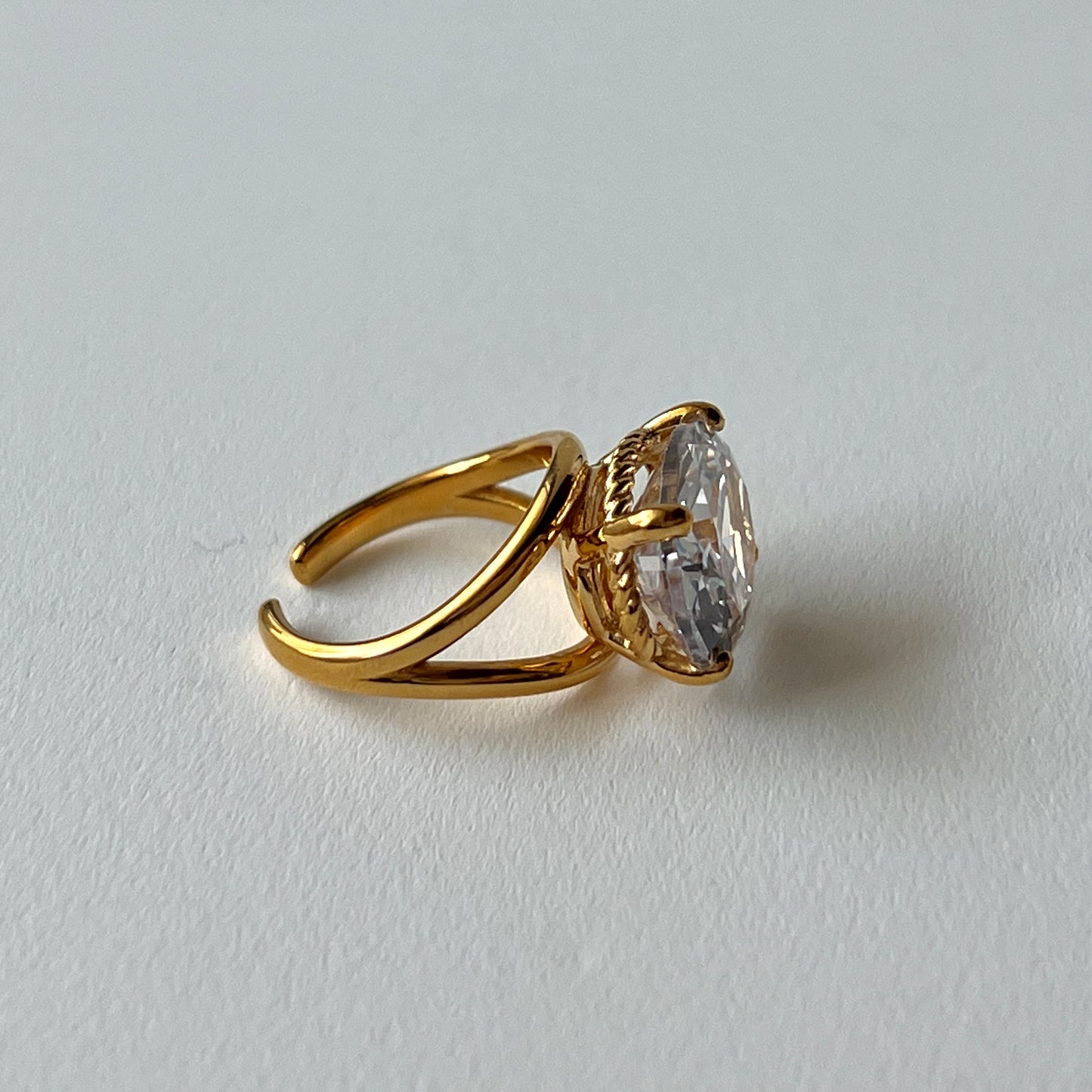 [ clear ] reine -pinky gold