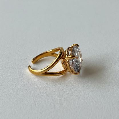 [ clear ] reine -pinky gold