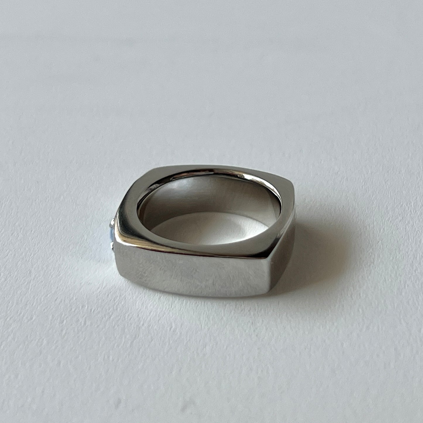 [ blue moon glass stone ] europa silver