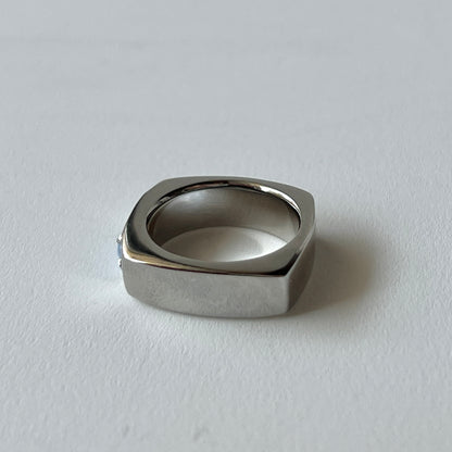 [ blue moon glass stone ] europa silver