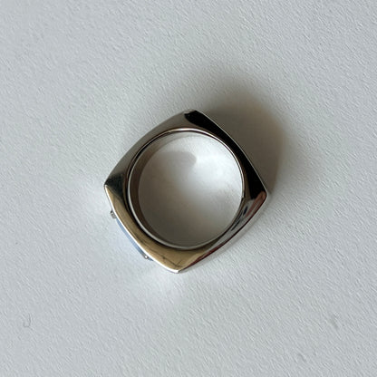 [ blue moon glass stone ] europa silver
