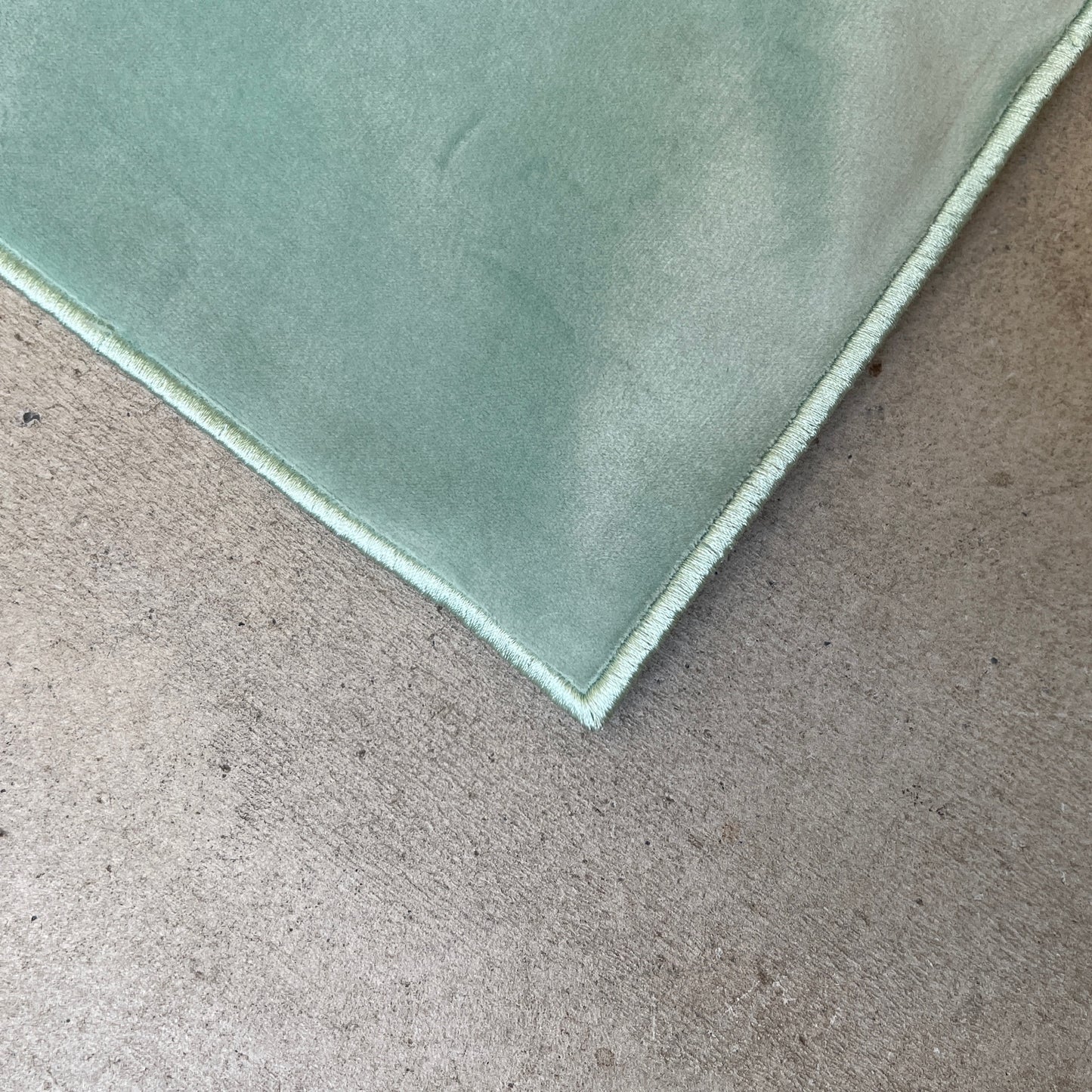 [ velor mint ] long handle tote bag