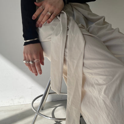 [ gray onyx ]  trois silver