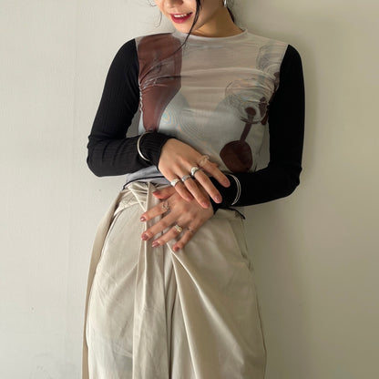 [ gray onyx ]  trois silver