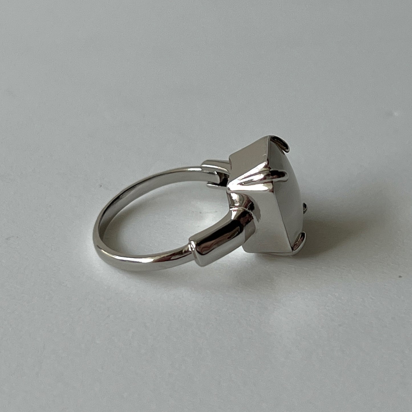 [ vintage white ] éclat silver
