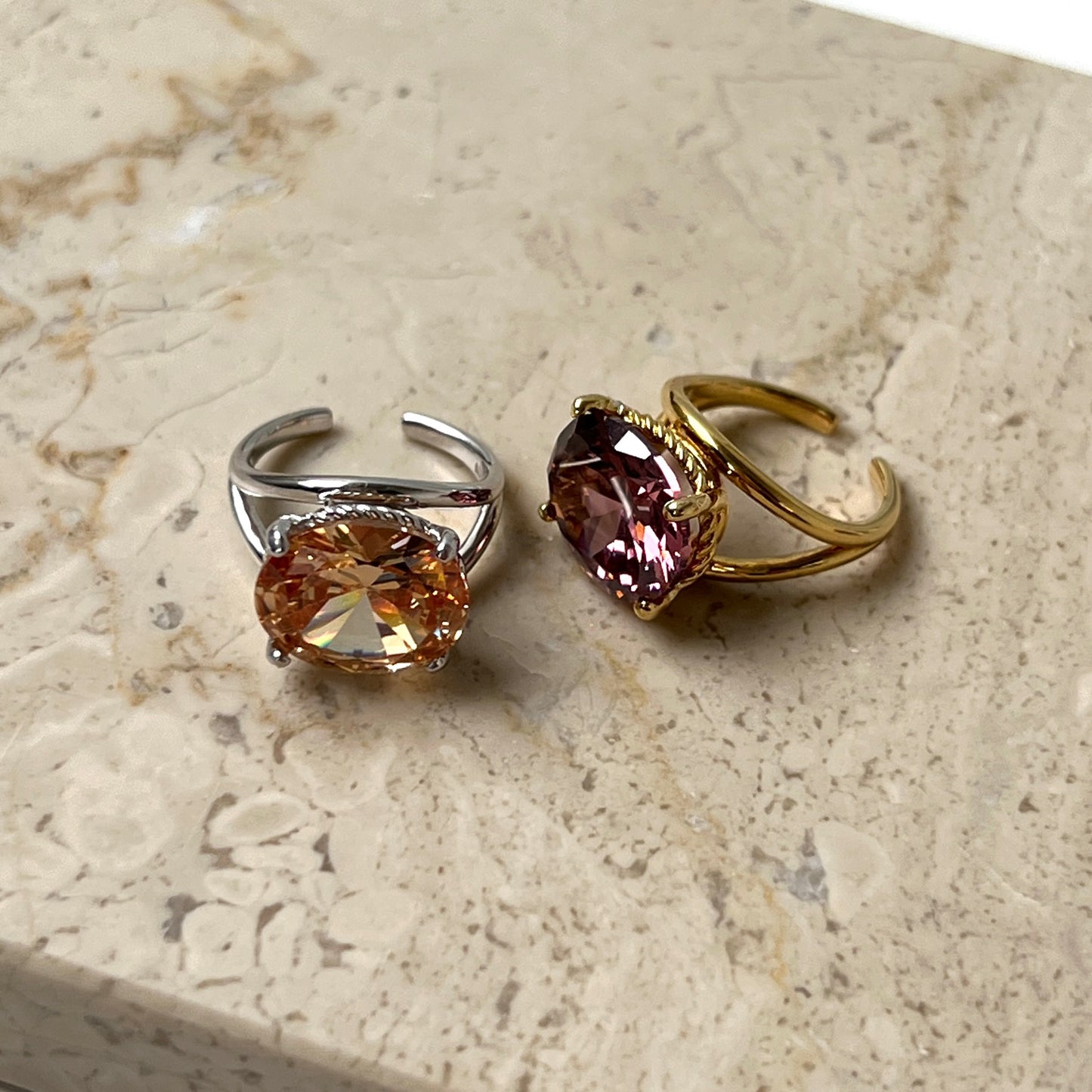 [ champagne  ] reine -pinky silver