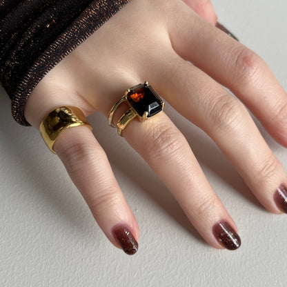 [ vintage amber ] éclat gold