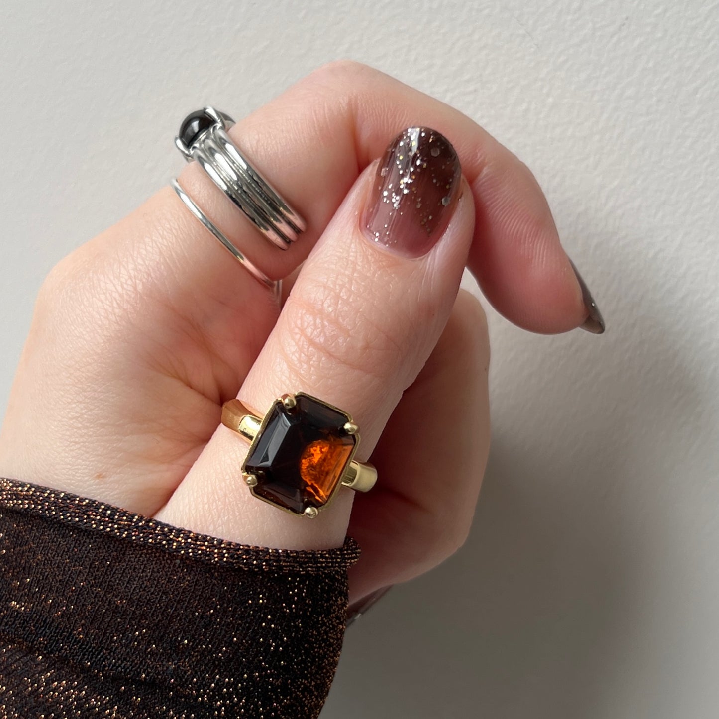 [ vintage amber ] éclat gold