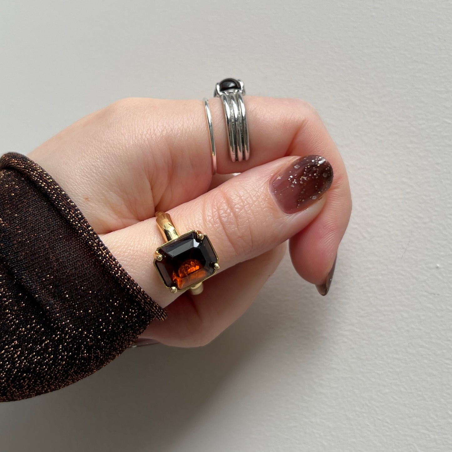 [ vintage amber ] éclat gold