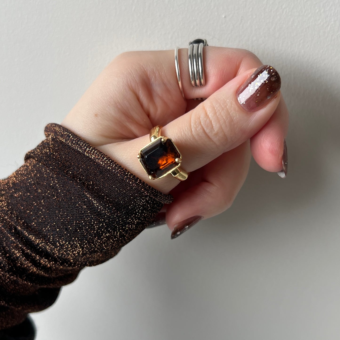 [ vintage amber ] éclat gold