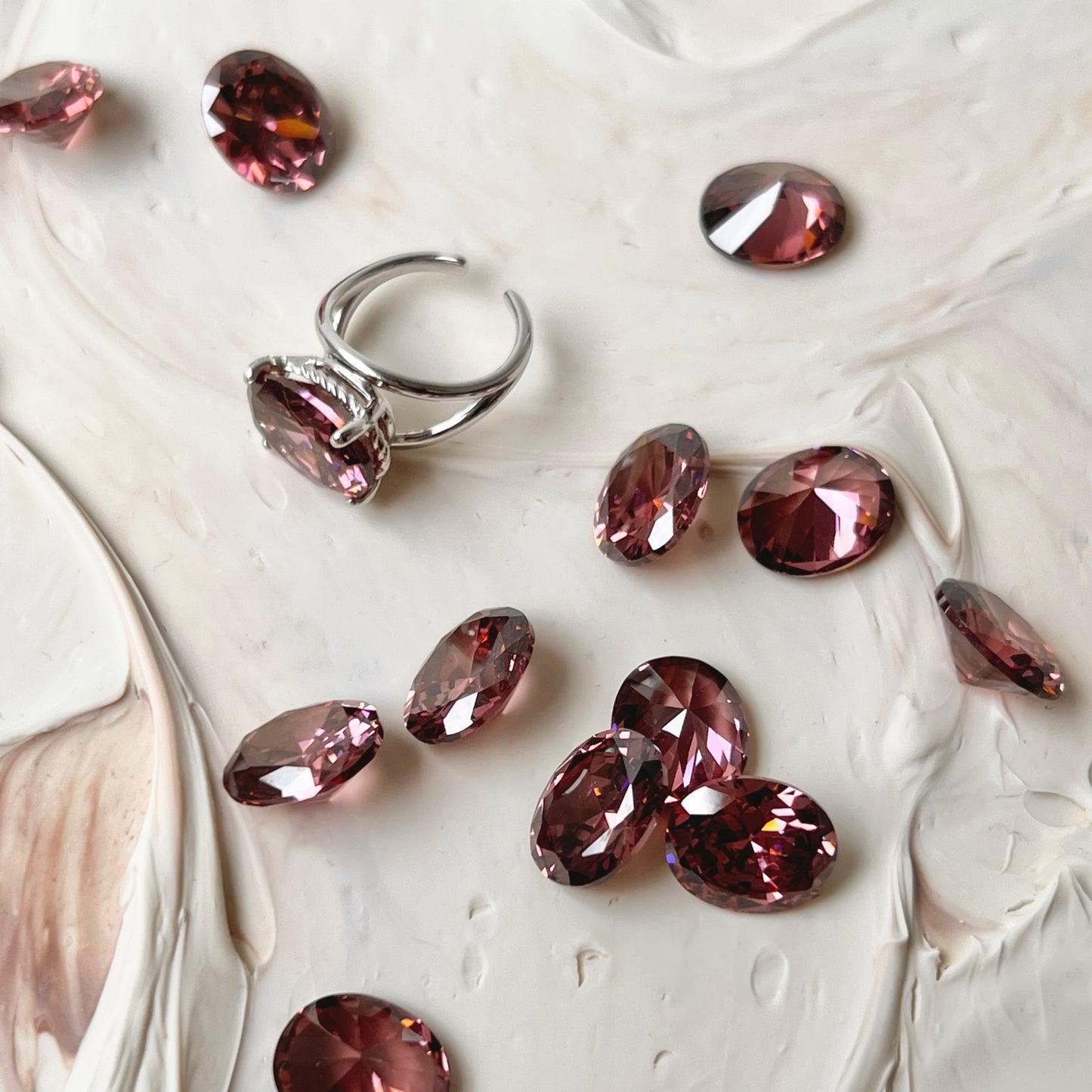 [ rosé  ] reine -pinky silver