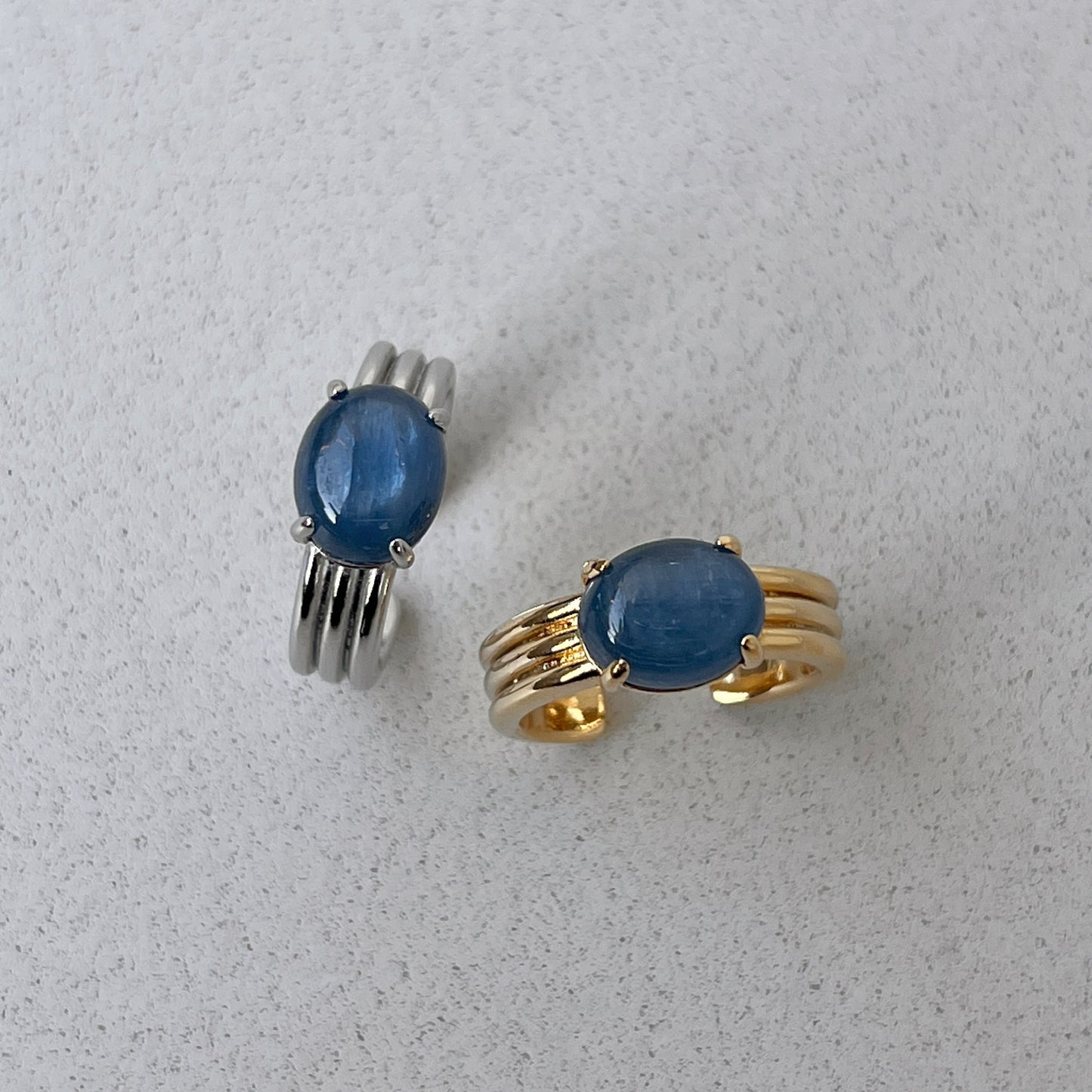 [ kyanite ] trois silver
