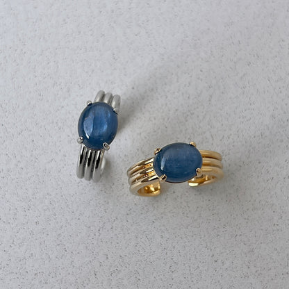 [ kyanite ] trois silver