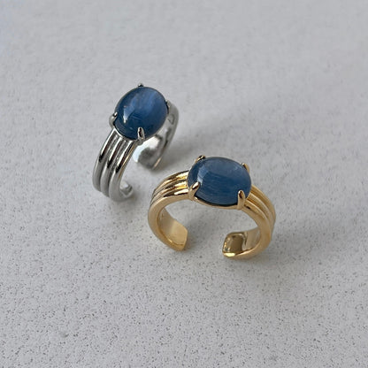 [ kyanite ] trois silver