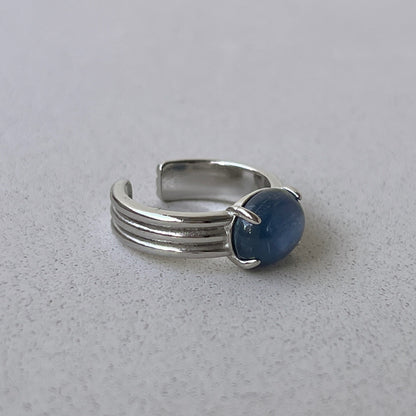 [ kyanite ] trois silver