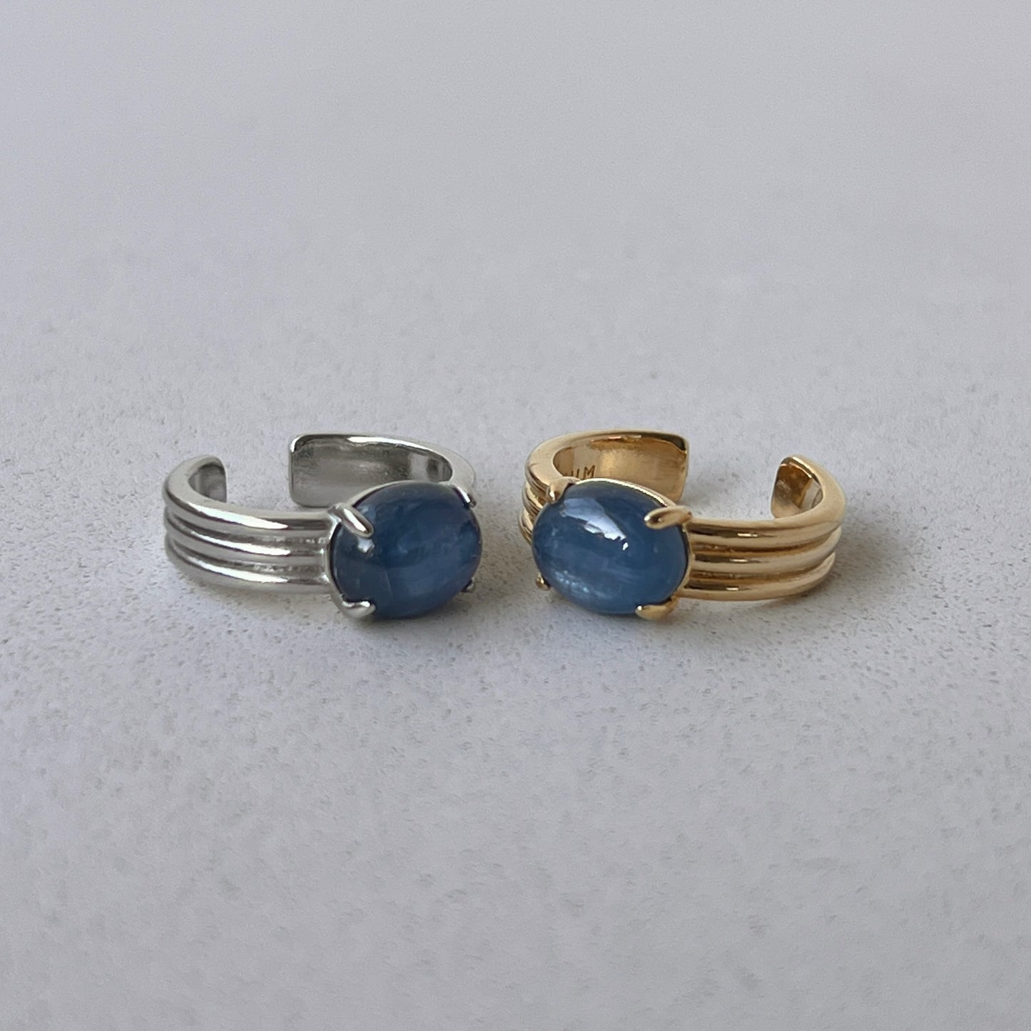 [ kyanite ] trois silver