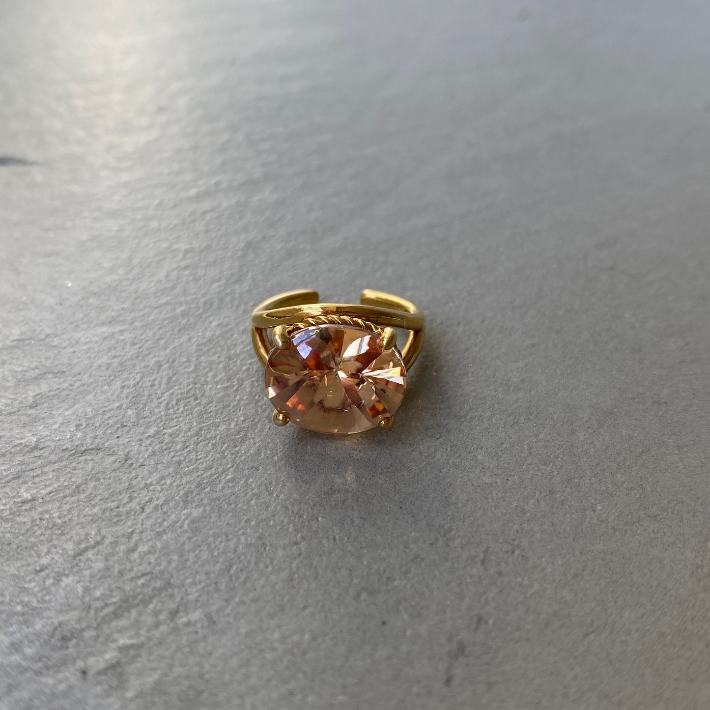 [ cubic champagne  ] reine gold -pinky