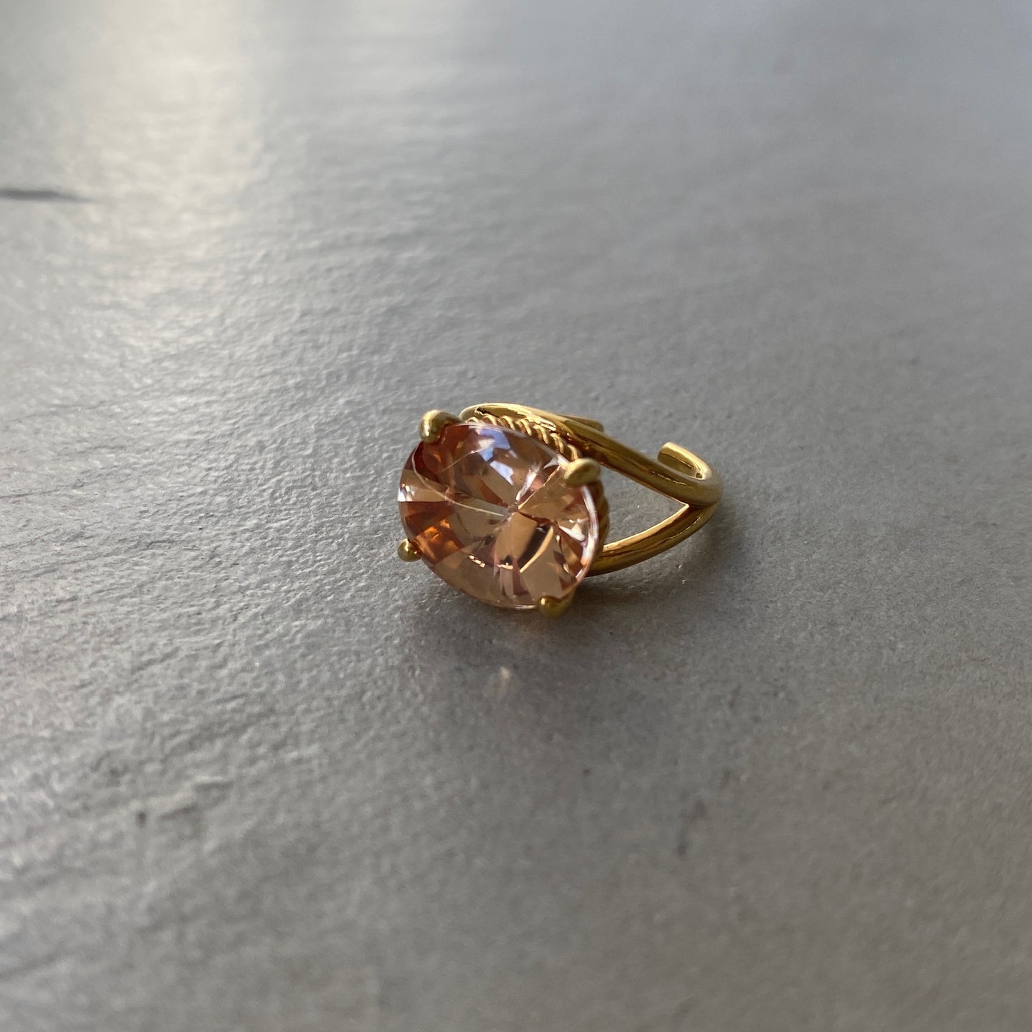 [ cubic champagne  ] reine gold -pinky