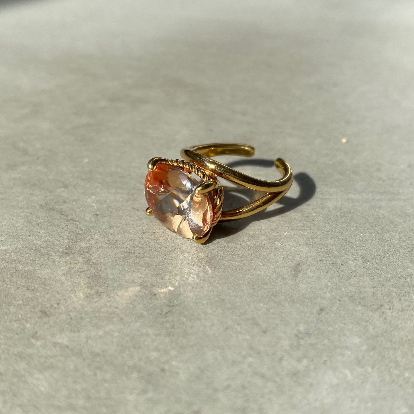 [ cubic champagne  ] reine gold -pinky