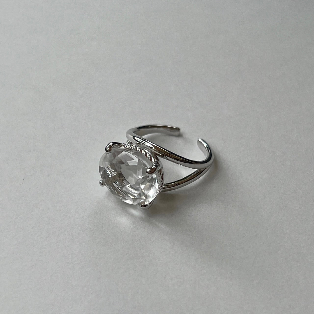 [ crystal  ] reine -pinky silver