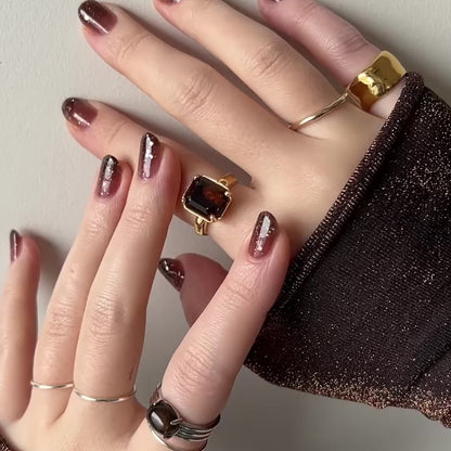 [ vintage amber ] éclat gold