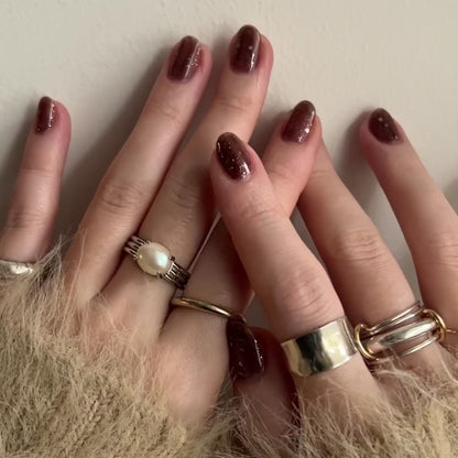 [ vintage pearl ] trois gold