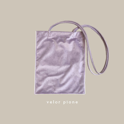 [ velor pione ] long handle tote bag
