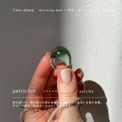 [ petorichor ] l’eau plump